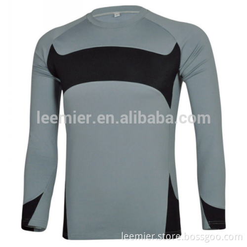Wholesale Compression Wear Activewear Fitness T Shirt Rash Guards for Men